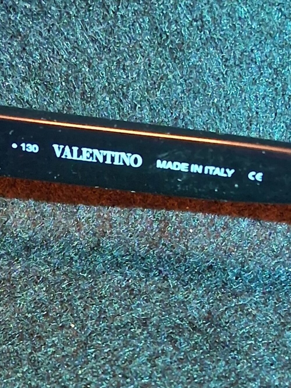 VALENTINO Vintage 90s V Logo Wrap Sunglasses 5142/S Black Red Made In Italy - Picture 13 of 14